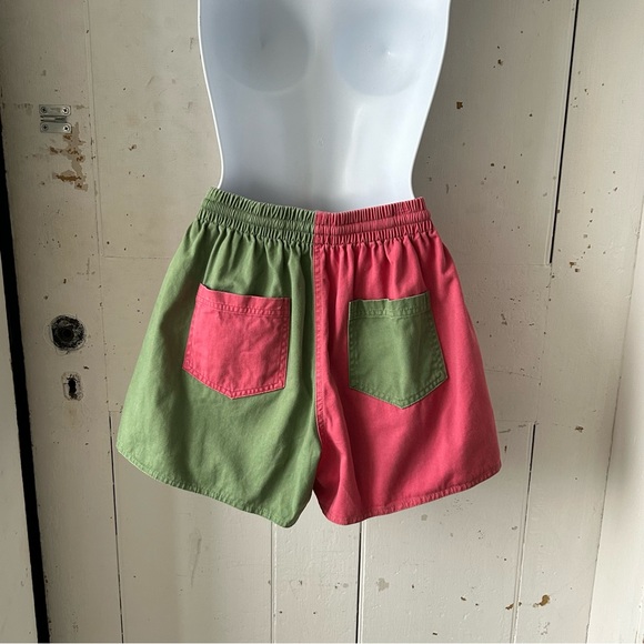 Urban Outfitters BDG Color Block High Waisted Shorts - Picture 12 of 15